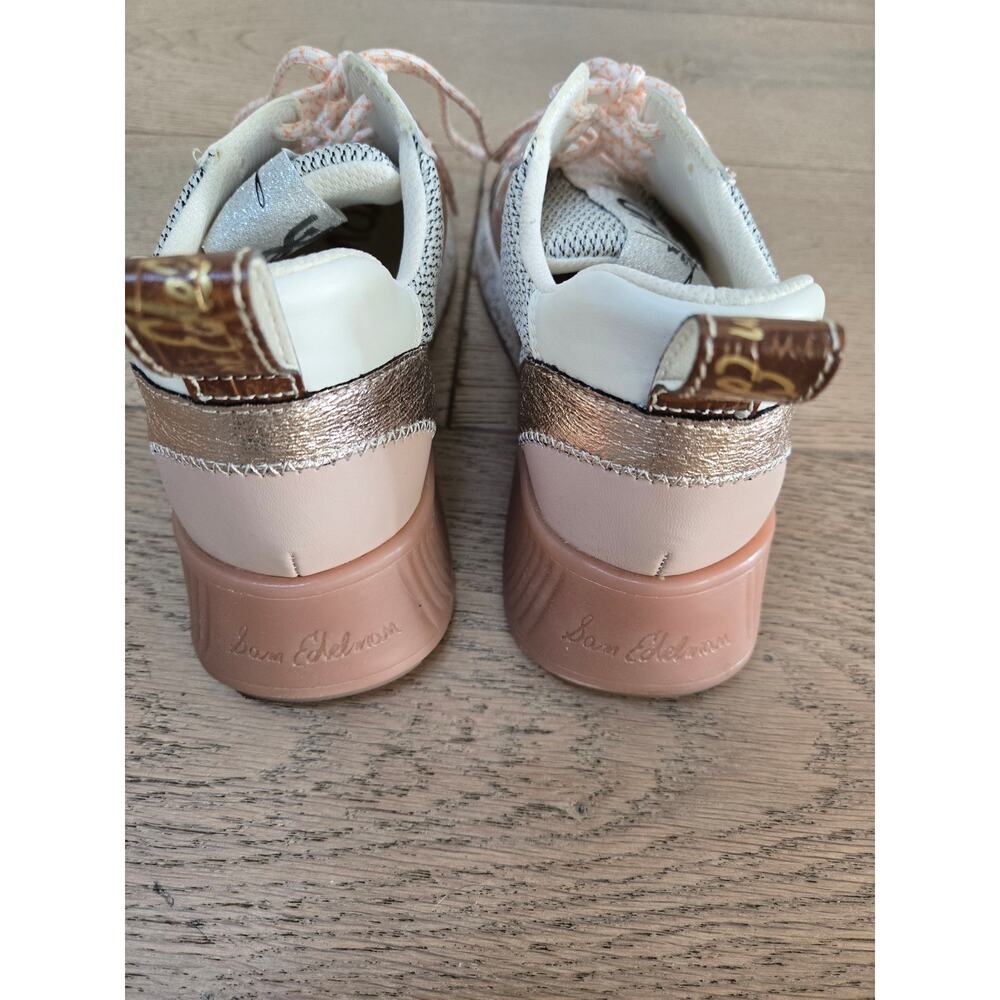 Sam Edelman Darsie Jogger Women's  Size 7  Low Top Lace Up Multicolor Sneakers - Picture 3 of 4